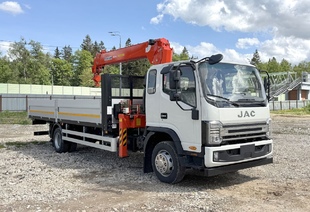 JAC N120-L (МРМ 12т) КМУ KANGLIM KS1154 (5т) БОРТ 6,3х2,55х0,6м